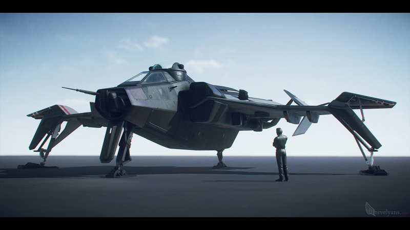 Illustration for article titled Building A Star Citizen Fighter, Both Inside And Out
